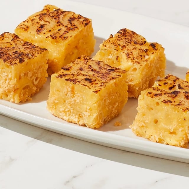 Truffle Mac & Cheese Bites.