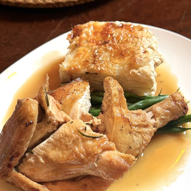 Half Roast Chicken.