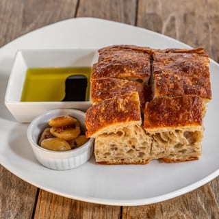 Warm Sourdough Focaccia