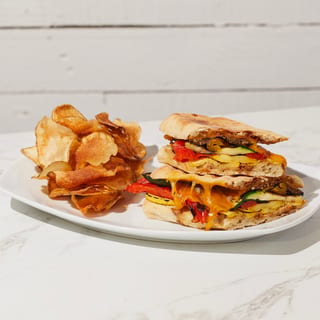 Vegetable & Cheddar Panini