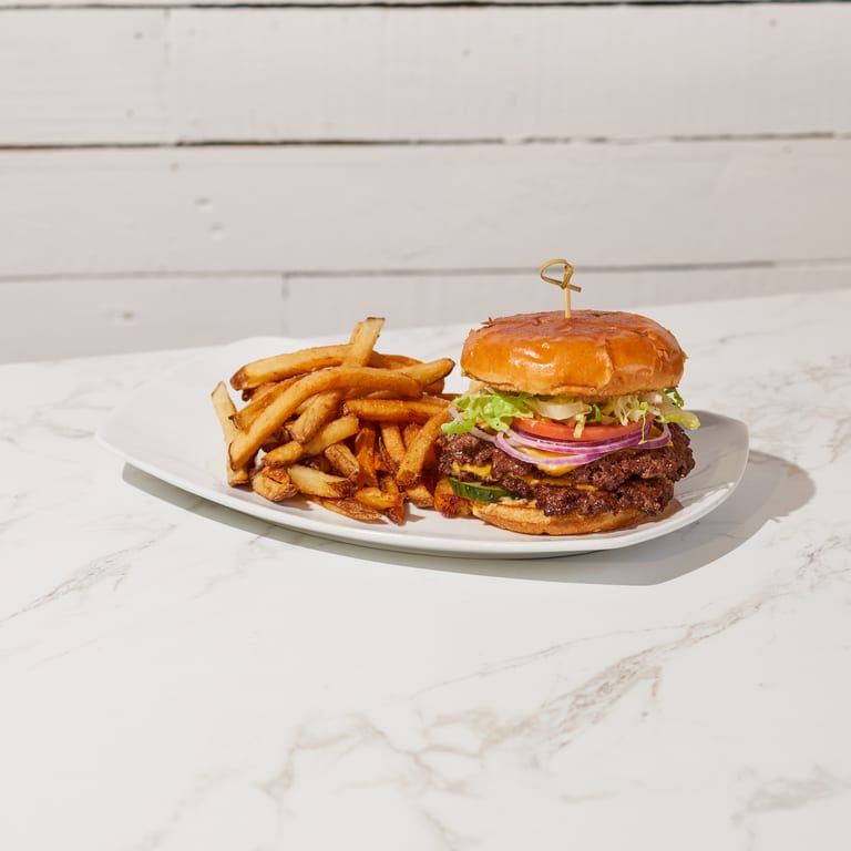 Indulge in Our Smash Burger
